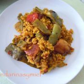 Paella de Castellón. - Paso 6