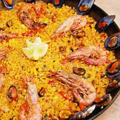 Paella de peix