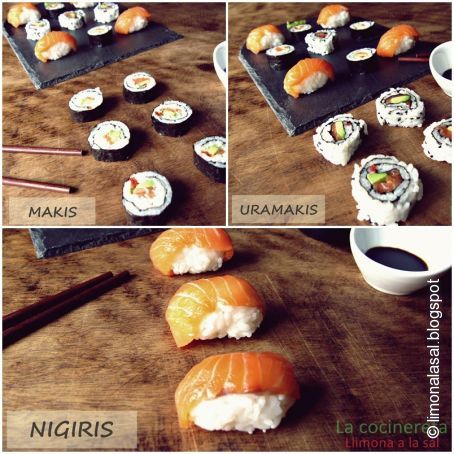 Sushi (Makis, Uramakis y Nigiris)