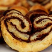 Palmeritas de chocolate