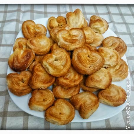 Palmeritas de Hojaldre