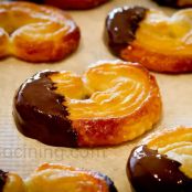 Palmeritas de hojaldre