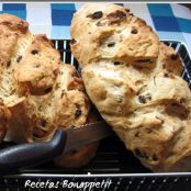 Pan de nueces y pasas