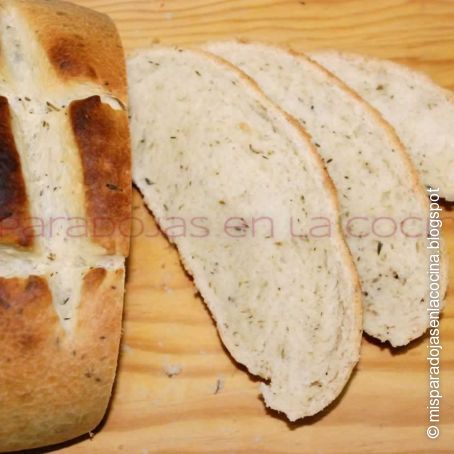 Pan de aceite con mejorana
