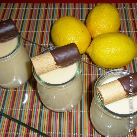 Panacotta de limón