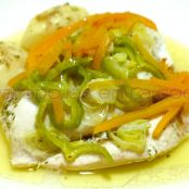 Pechuga de pollo al oloroso en papillote