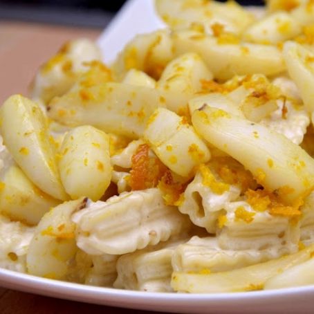 Capricci con sepia, naranja y jengibre