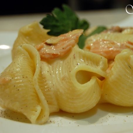 Pasta con Salmón Ahumado al Vodka