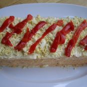 Pastel de tomate y atun