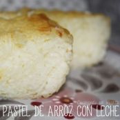 Arroz al horno dulce (o pastel de arroz con leche)