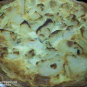 Pastel de patatas y bacalao