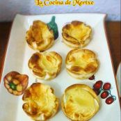 Pasteles de arroz en tartaletas