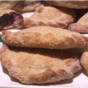 Pastissets de queso y arándanos