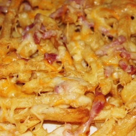 Patatas con Queso y Beicon