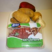 Patatas rellenas de carne - Paso 1