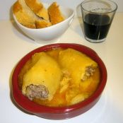 Patatas rellenas de carne - Paso 5