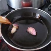 Salsa al whisky - Paso 2