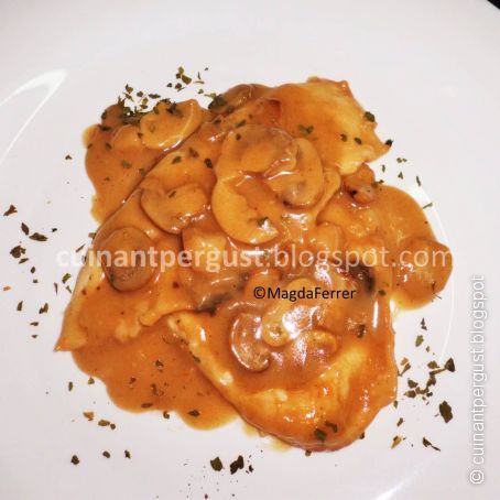 Pechugas de pollo al cava