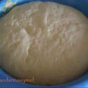 Pelotas de fraile o berlinas de crema. - Paso 2