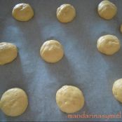 Pelotas de fraile o berlinas de crema. - Paso 3