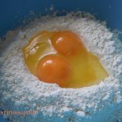 Pelotas de fraile o berlinas de crema. - Paso 1