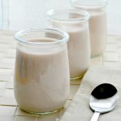 Petit suisse de fresa caseros