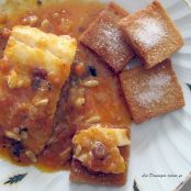 Bacalao con pasas y piñones