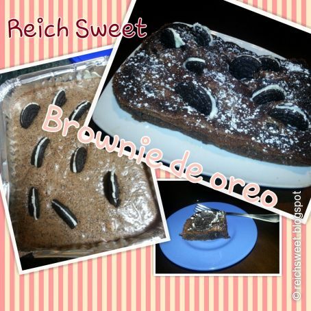 Brownie de Oreo