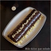 Chocolate Cake Roll con crema de Oreo - Paso 3