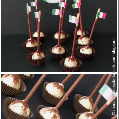 Cake Pops de tiramisú