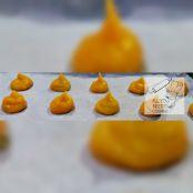 Profiteroles rellenos de crema pastelera - Paso 6