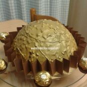 Tarta Ferrero Rocher gigante