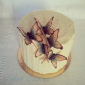 Rainbow Cake + crema de queso mascarpone sabor lima