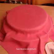 Tarta fondant de Monster High - Paso 4