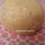 Árbol de Navidad de galletas cubiertas de fondant - Paso 2