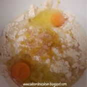 Árbol de Navidad de galletas cubiertas de fondant - Paso 1