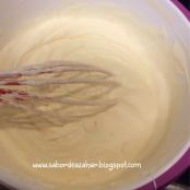 Tarta mágica - Paso 2