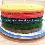 Tarta Arcoiris - Paso 2