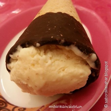 Helado cremoso de natillas