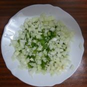 Pipirrana de huevas - Paso 4