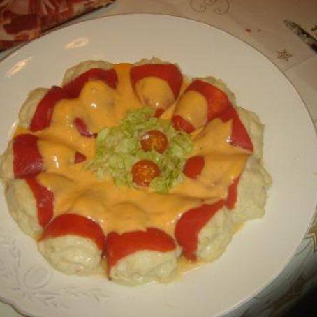 pimientos de piquillo de atun y huevo