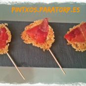 Piruletas de parmesano e ibérico - Paso 5