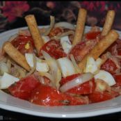 Ensalada de tomate y ventresca