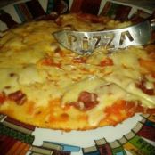 Pizza a la sartén sin gluten