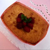 Plum cake de mascarpone para el cumpleaños de Ángeles