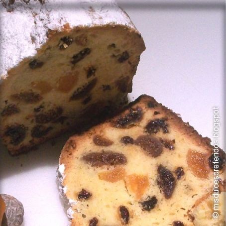 Plum cake de higos, pasas y orejones