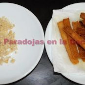 Croquetitas de Poleá con Piñones y 3 Salsas - Paso 3