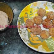 Croquetitas de Poleá con Piñones y 3 Salsas - Paso 7