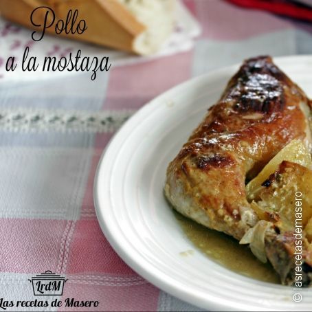 Pollo a la mostaza