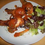 Pollo frito al estilo sureño con salsa cajún - Paso 1